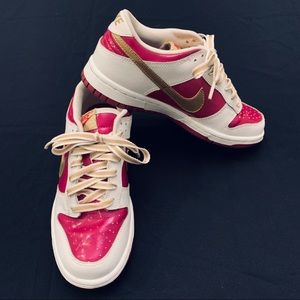 Nike Dunk Low GS 'Rave Pink Gold'